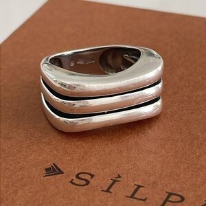 Silpada Sterling Silver Triple Band R1618